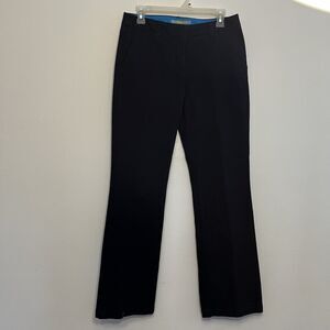 Boden Stretch Twill Trouser Dress Pants Womens 6R Blue Mid‎ Rise Casual Zip Fly